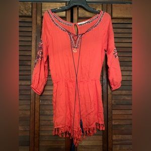 Blu Pepper short romper